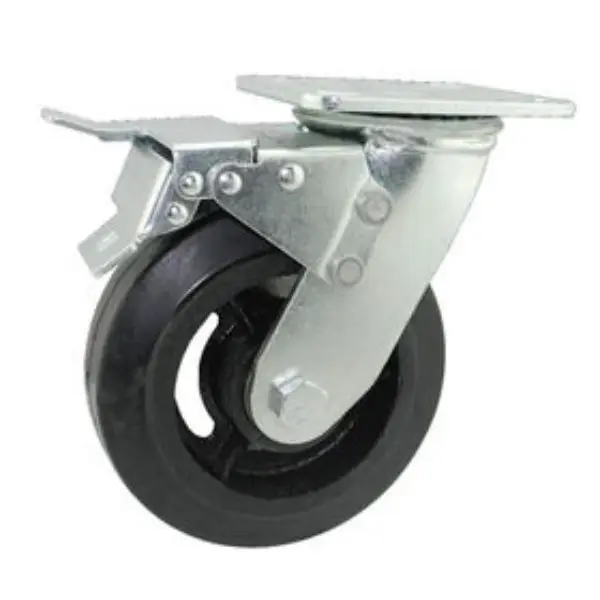 Heavy duty PU Locking Caster Wheels
