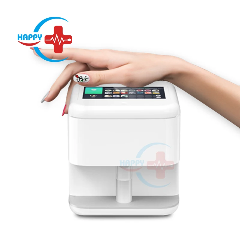 HC-N023 портативный цифровой 3D Смарт для декорирования ногтей машина сушки принтер с