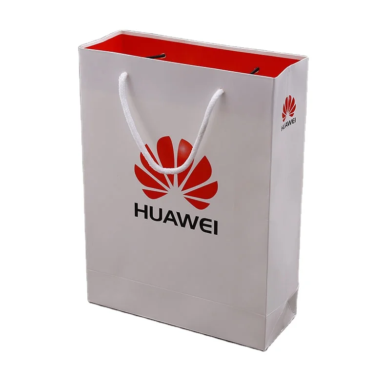 luxury paper customized logo gift bag