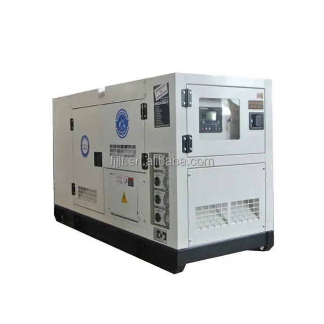 Factory price  Three phase 50HZ 12W 15kva  engine 403D-15G2 soundproof diesel electric   generator set for sale