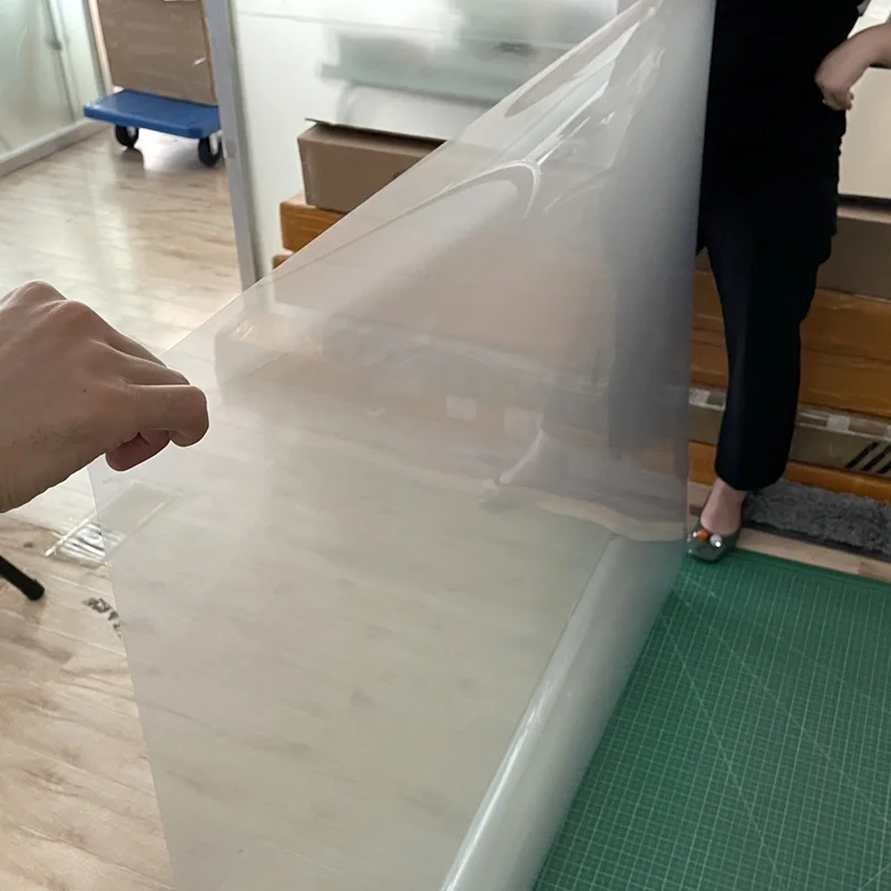 3D Hologram 360 Degree Soft Rear Projection Screen Film for Window Glass