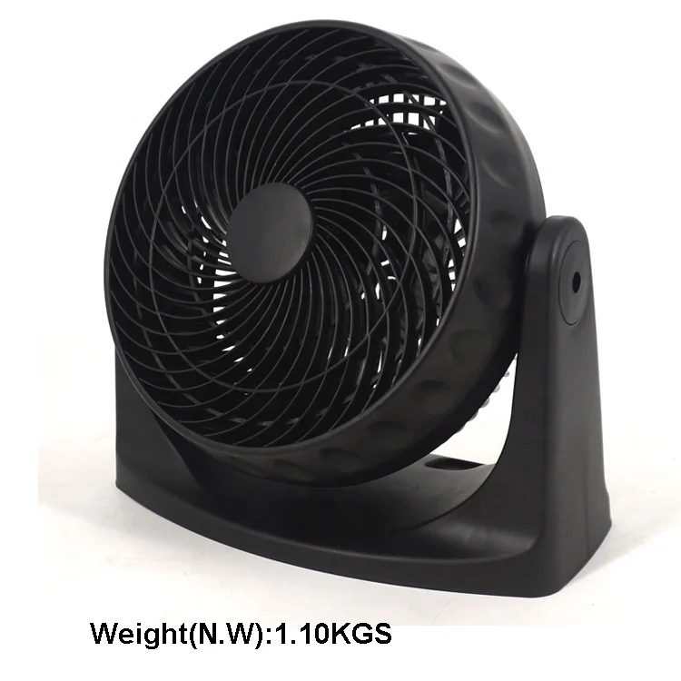 8 Inch new fashion design white black plastic adjustable small cheap desk box air cooling floor table stand fan