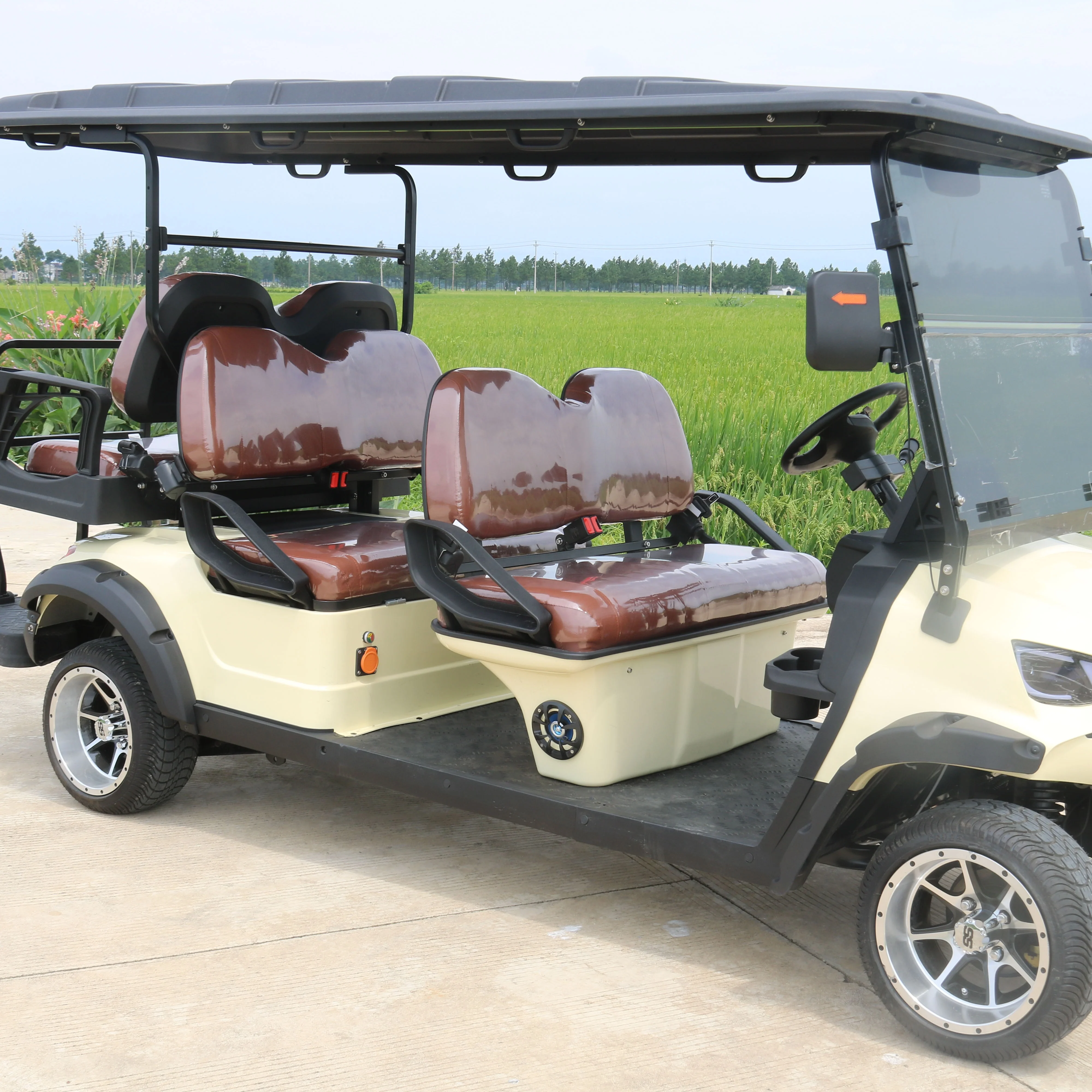 Wholesale Cheap Top Quality 48vgolf Carts Electric Durable Golf Cart 6 Seater For Sale