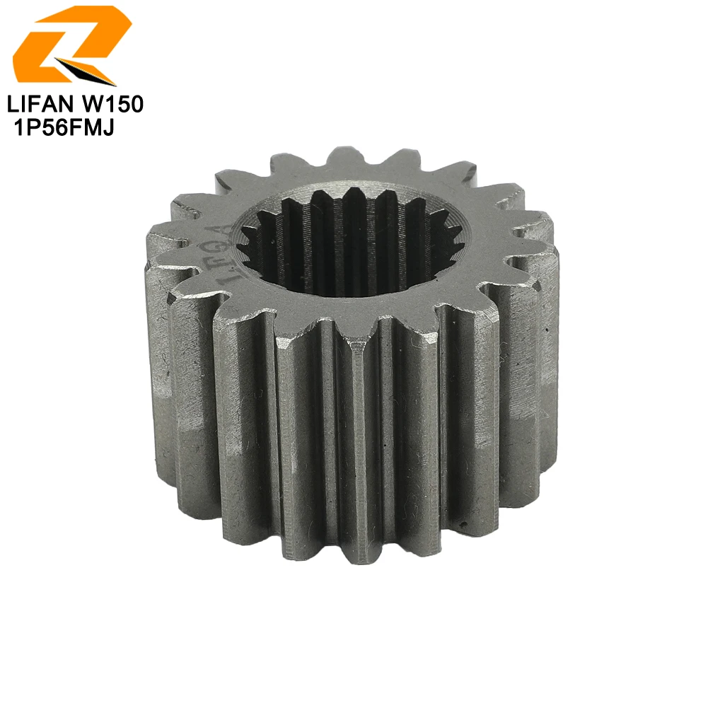 Motorcycle 18T Clutch Primary Drive Gear For lifan LF150 150cc 1P56FMJ Horizontal Kick Starter Engine Monkey Dirt Pit Bike Parts