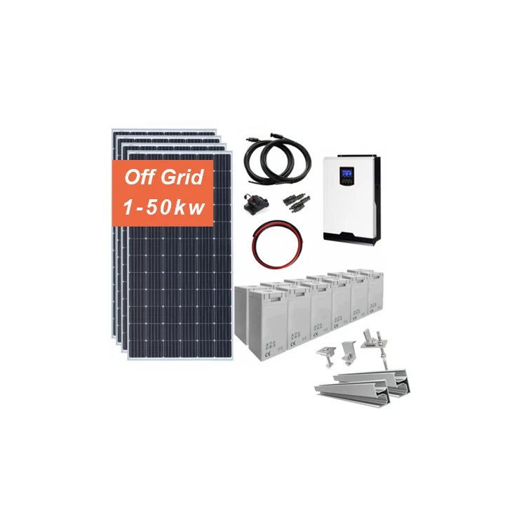 Complete 5Kw Panel 10 Kw 3Kw 1Kw Systems Off-Grid 15 15Kw 10Kw 30 Photovoltaic The House Set Energy Off Grid Solar Power System