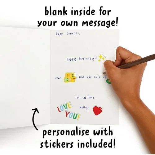 Full Love Birthday Card Funny Creativity Valentines Day Gift Cards