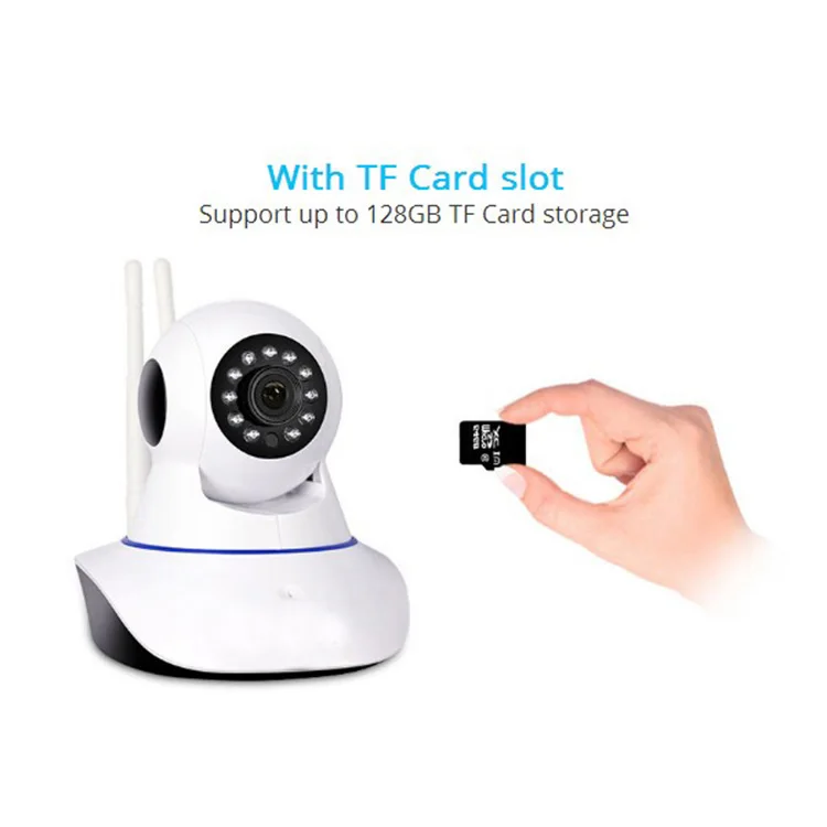 New Vision Pan/Tilt/Zoom Mini Camera WiFi Home Security Surveillance Indoor CCTV Wireless IP Camera