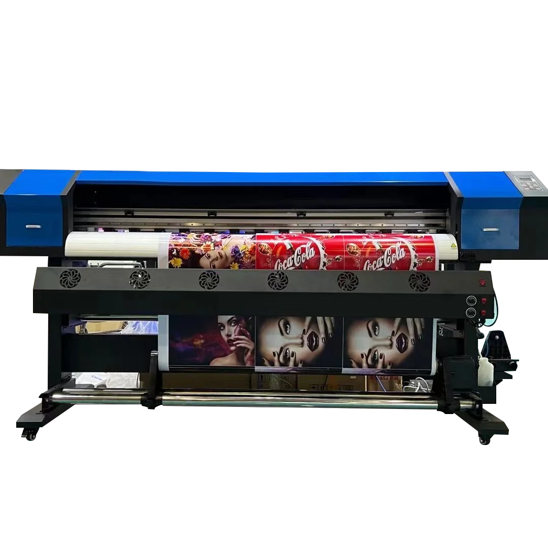 1 6 м дешевые холщовые обои широкоформатный эко-сольвентный принтер с Xp600 футов 8 печатная машина