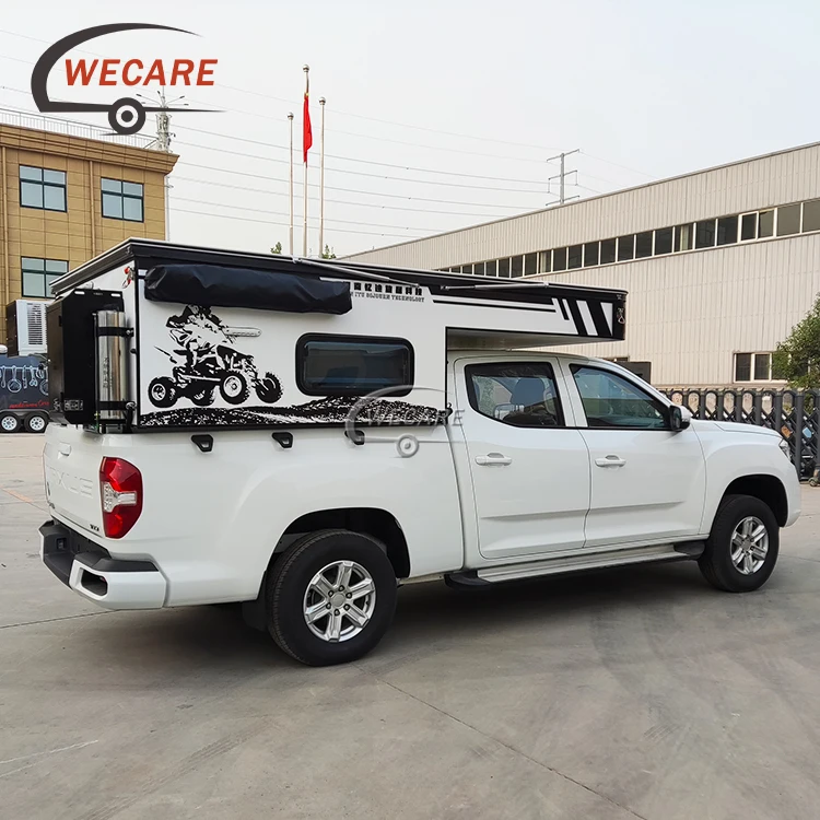 Wecare Personalized Customization Off Road Caravan RV Caravans Australian Standard Pickup Camper with DOT