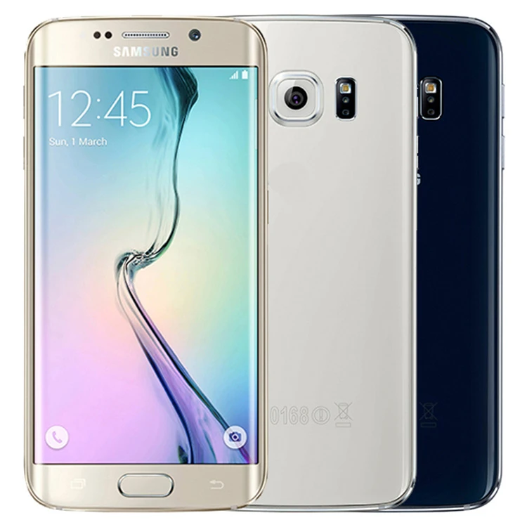 
 Для Samsung Galaxy S6 Edge G925F Восстановленный телефон 5,1 дюймов Восьмиядерный 3 ГБ ОЗУ 32 Гб ПЗУ 16 МП LTE 4G разблокированный телефон 1 шт.  