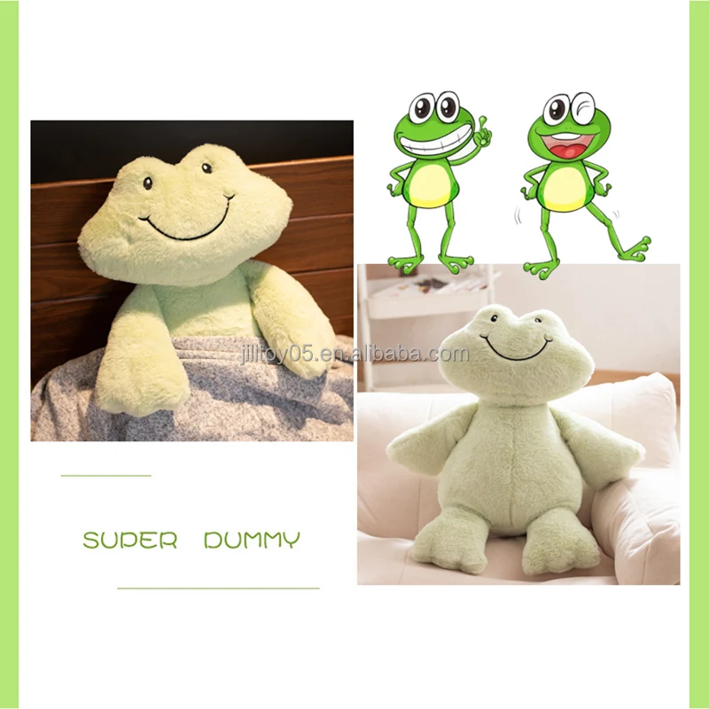 stuffed & plush toy animal frog plush toy yangzhou customized kermit frog plush animal stuffed plush frog  wholesale