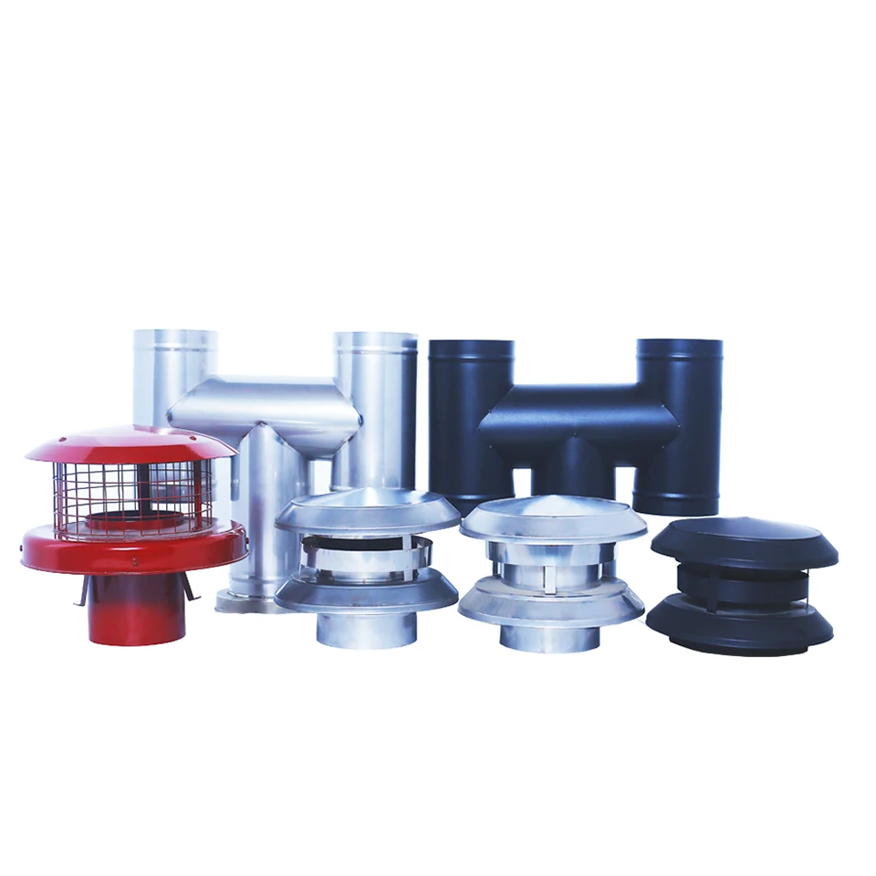 Warmfire factory  supply  flexible pipe  chimney cowl for OEM