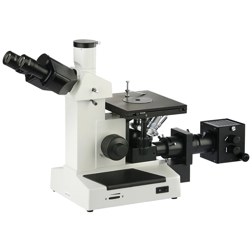 100X-1000X Trinocular Inverted Metallurgical Microscope