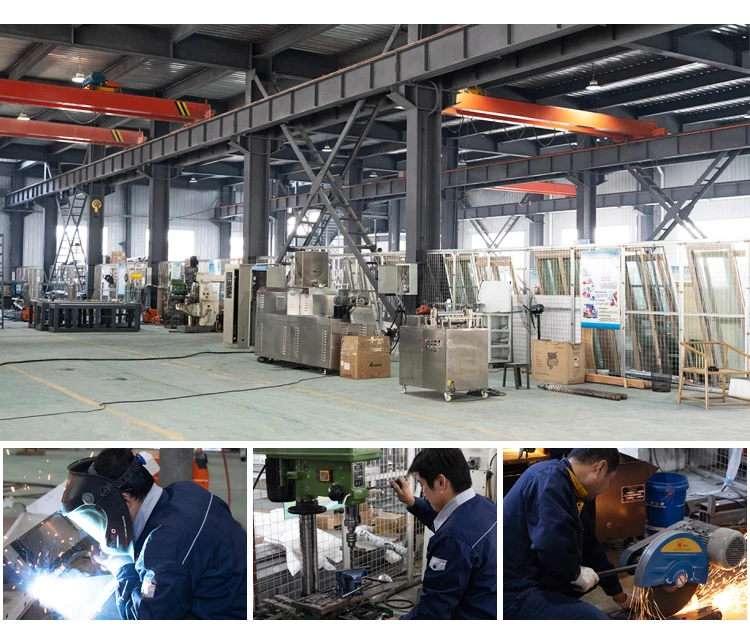 
TVP/TSP Soya Bean Protein Chunks Making Machine 