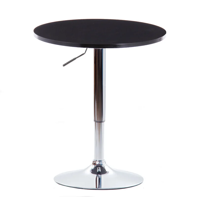 Adjustable Height Bar Table Metal Minimalist Bar table Modern Restaurant Tables Kitchen Industrial Furniture Home
