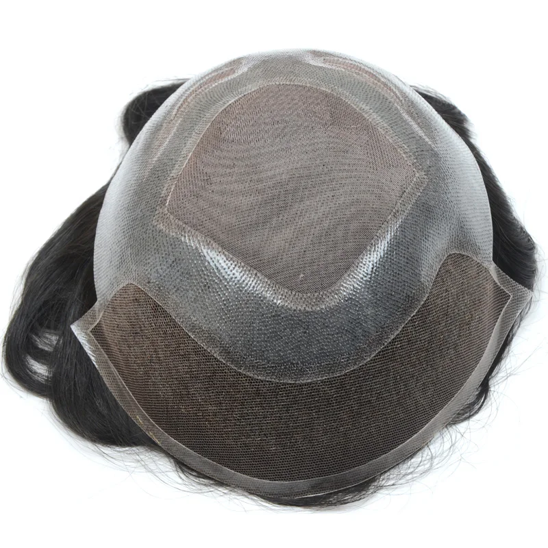 Оптовая продажа, популярный тренд, натуральные человеческие волосы, волнистый мужской парик