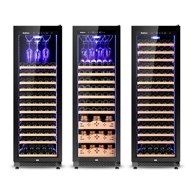 JiuFu stainless steel wine cellar thermoelectric refrigerator electric wine cooler refrigerator