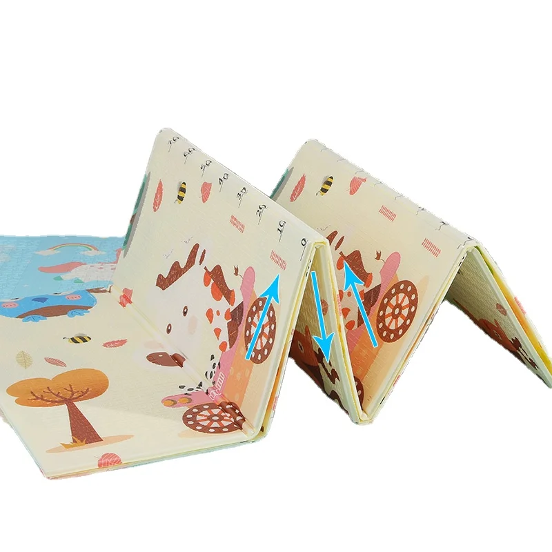 Нескользящий игровой коврик из материала XPE складной