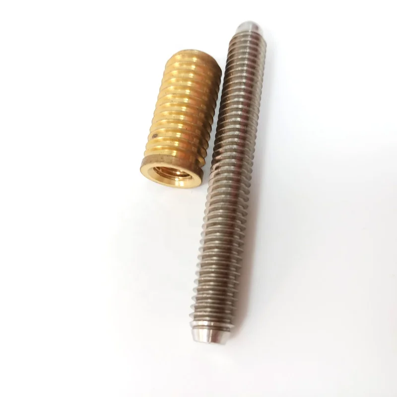 xmlivet Domestic Uni-Loc joint with brass screw cap radial pin joint for carom cue billiard pool cue wholesales 3/8x10 joint