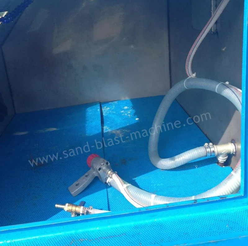 JL Vapor Sand Blasting Machine for tooling blasting work vapor sandblaster Dustless sandblast cabinet