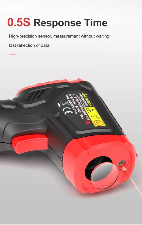 HABOTEST HT641A IRT Temperature Non Contact Infrared Digital Thermometers Industrial