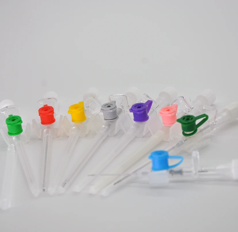 Medical butterfly type 26g  intravenous catheter  iv cannula with injection port