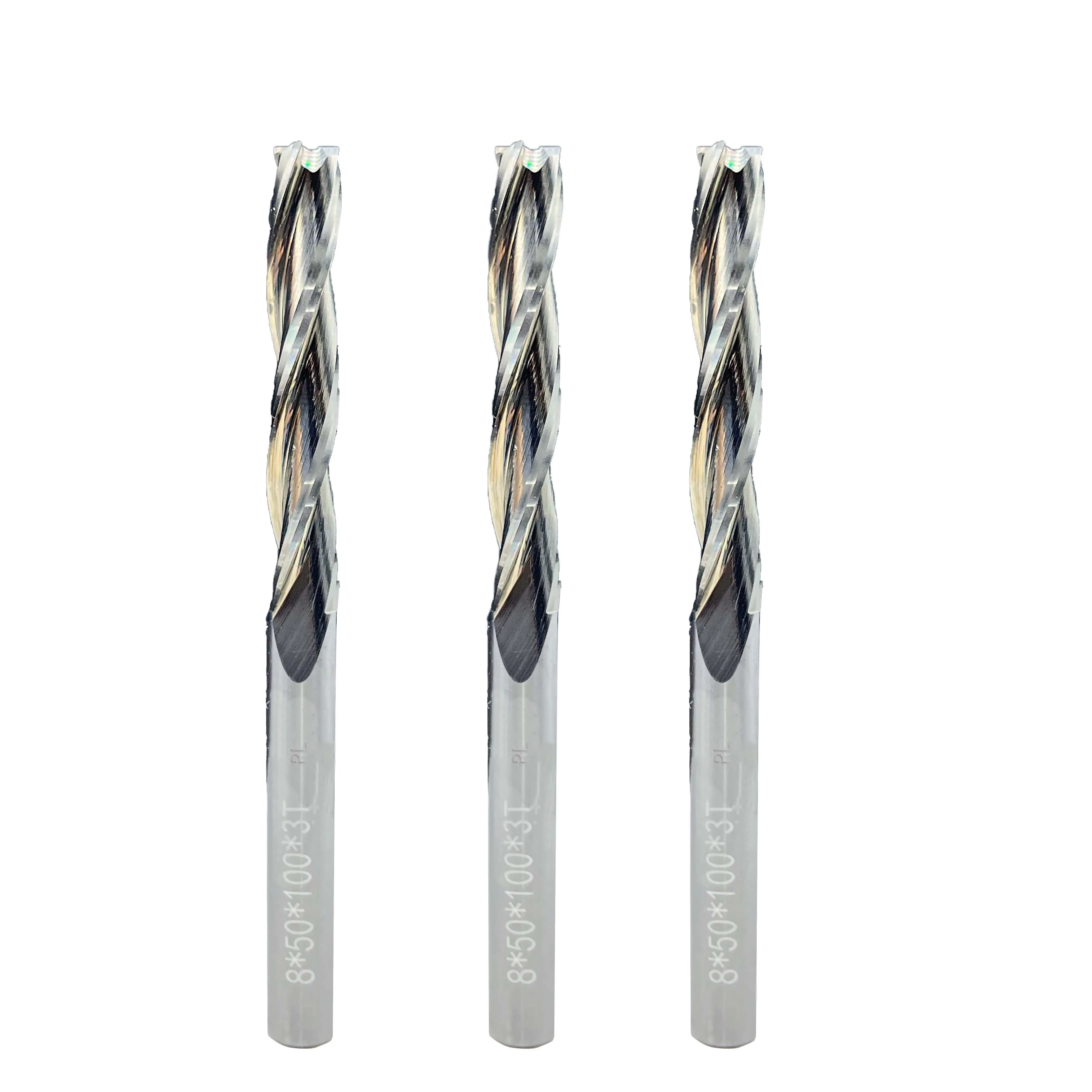 XIAPU Three Edge Milling Cutter Made Of Tungsten Steel Woodworking Carving Cutter