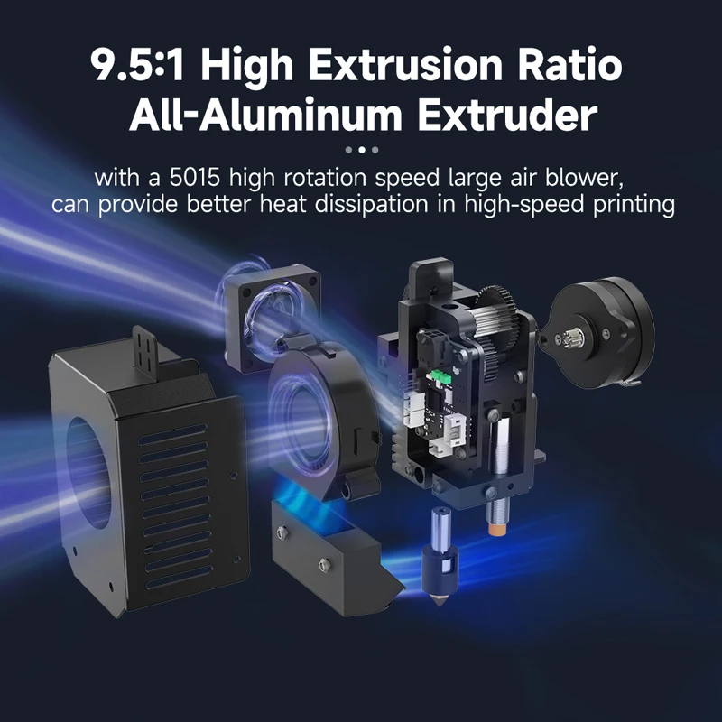 Kingroon KP3S PRO V2 High Speed Klipper Firmware FDM 3D Printer Automatic leveling Education Impresora 3D Printer