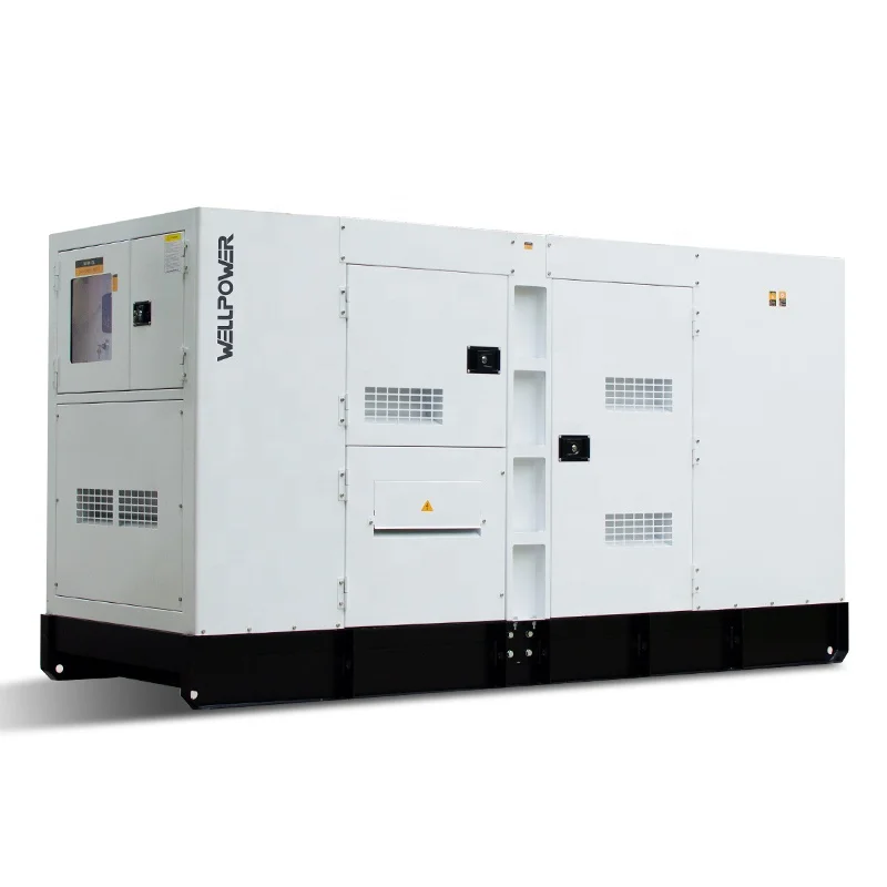 Powered by Cummins 6LTAA8.9-G2 engine super silent prime power 275KVA diesel generator 220KW genset