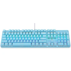 Factory price wholesale OEM/ODM 104 key full size LED backlight wired mechanical keyboard