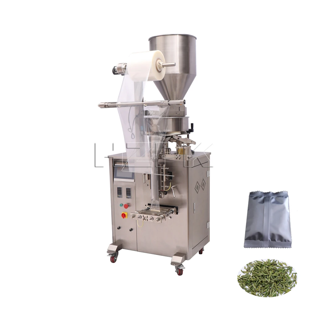 HZPK industrial vertical automatic food rice coffee spice foil plastic sachet packaging machine equipment suppliers price