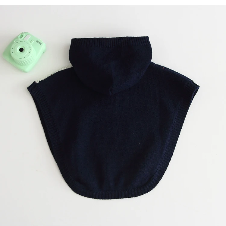 2019 вязаный пуловер для новорожденных девочек свитер накидка хлопок