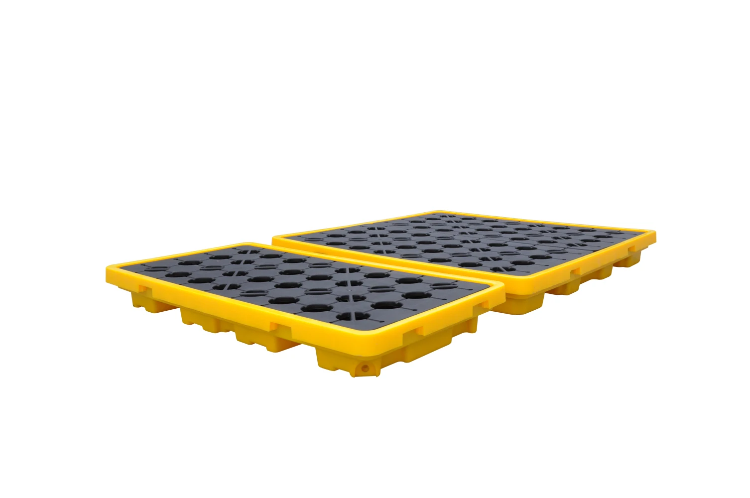 ZOYET Spill Prevention Containment & Control Pallet, Oil Drums Spill Containment Pallet for 2pcs 200L drums