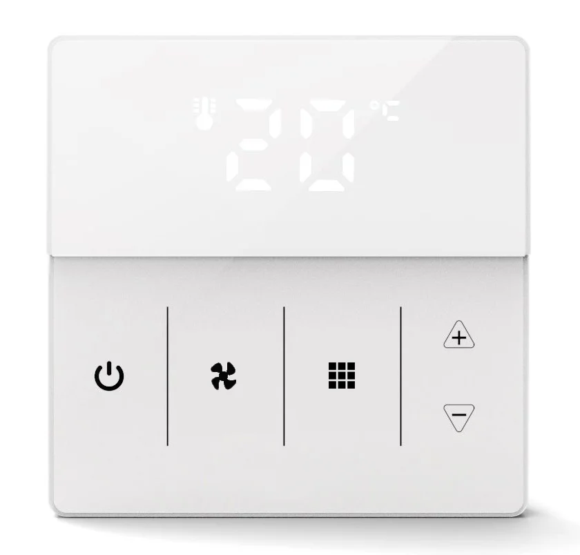 HY609AC Wifi Smart AC Thermostat Fan Coil Temperature Controller HVAC 3 speed fan termostato digital thermostat