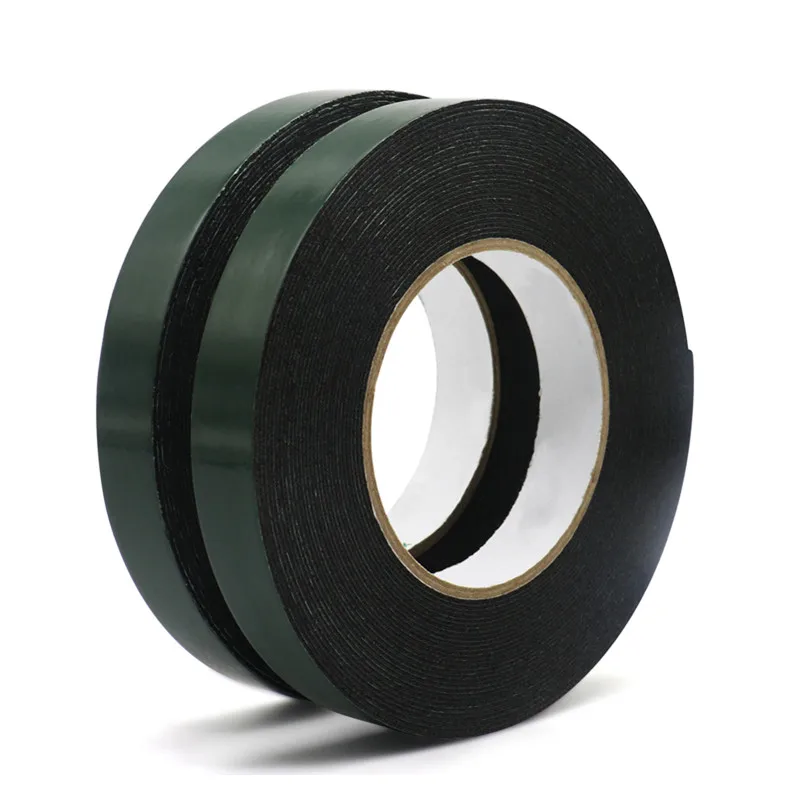 Double Sided Mounting PE Foam Tape - 3/4 in x 33 ft x 2 Rolls Waterproof for for LED Strip,Weather Stripping
