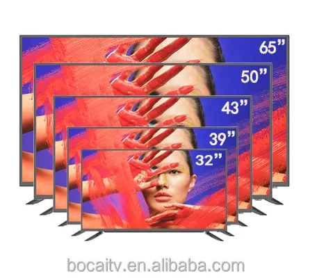 OEM factory43inch lcd tv 22/24/32/39/40/42/43/49/50/55/65 inch led smart tv televisionsmart television new model