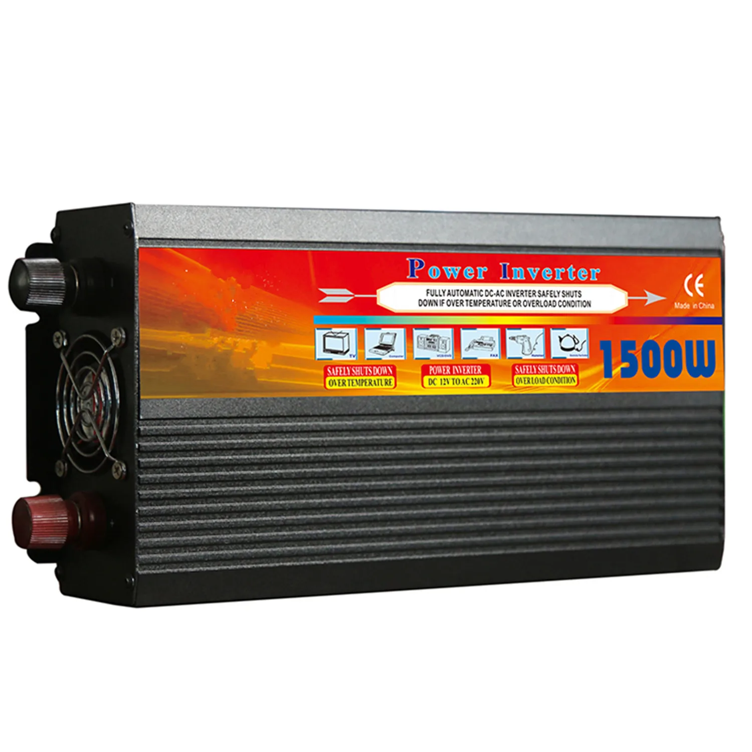 DC to AC 1500W 12V 24V Car inverter Modified sine wave inverter Converter