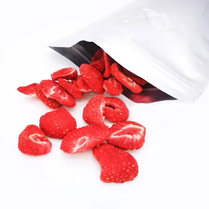 TTN wholesale Freeze Dried Strawberry With Snacks dried strawberries dice slice whole
