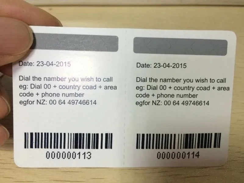 
MDT A scratch off cards plastic pvc card promotion 