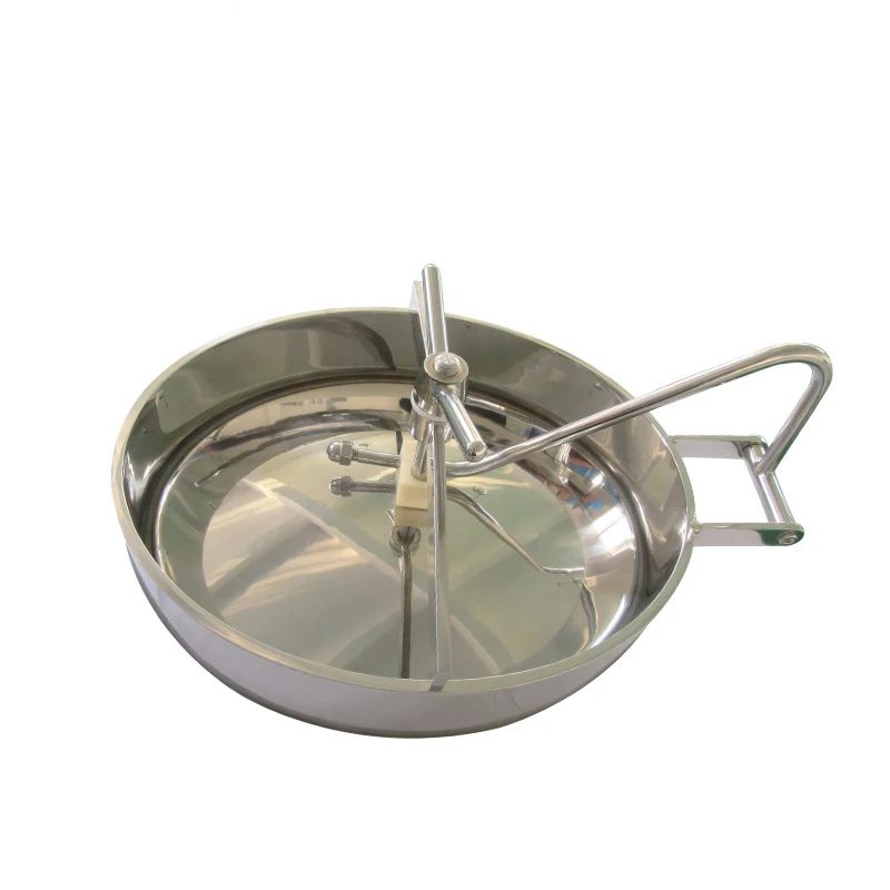 Stainless Steel 304 1-3Bar 75mm Oval Inward Manway For Sale