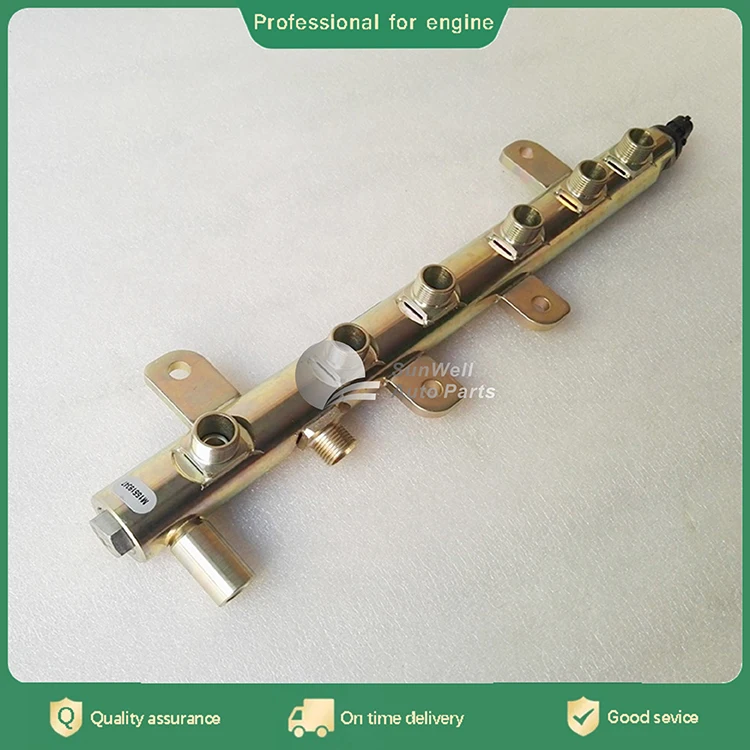 Wholesale Original ISBE/QSB6.7 Diesel Engine Parts Injector Common Rail Fuel Manifold 3977530