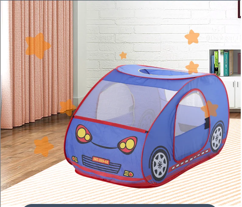 AIOIAI Car Model Kids Tent Car Shaped Toys Tent Child Play Tent