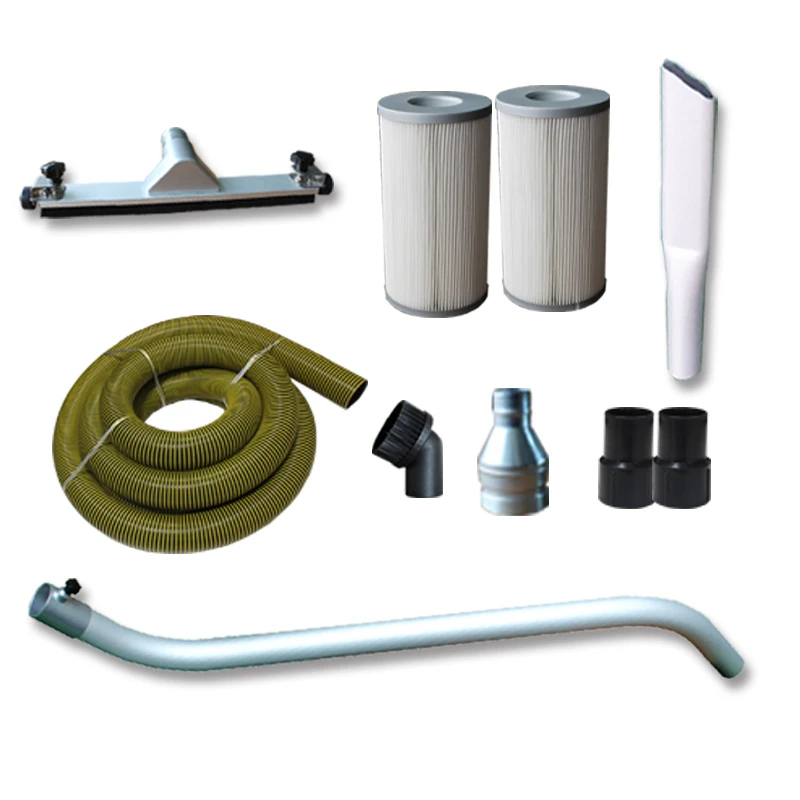 Hot Selling 380V 120L Cleaning Equipment with 2 HEPA Filters Pulse Industrial Vacuum Cleaner  for Metal Manufacturing