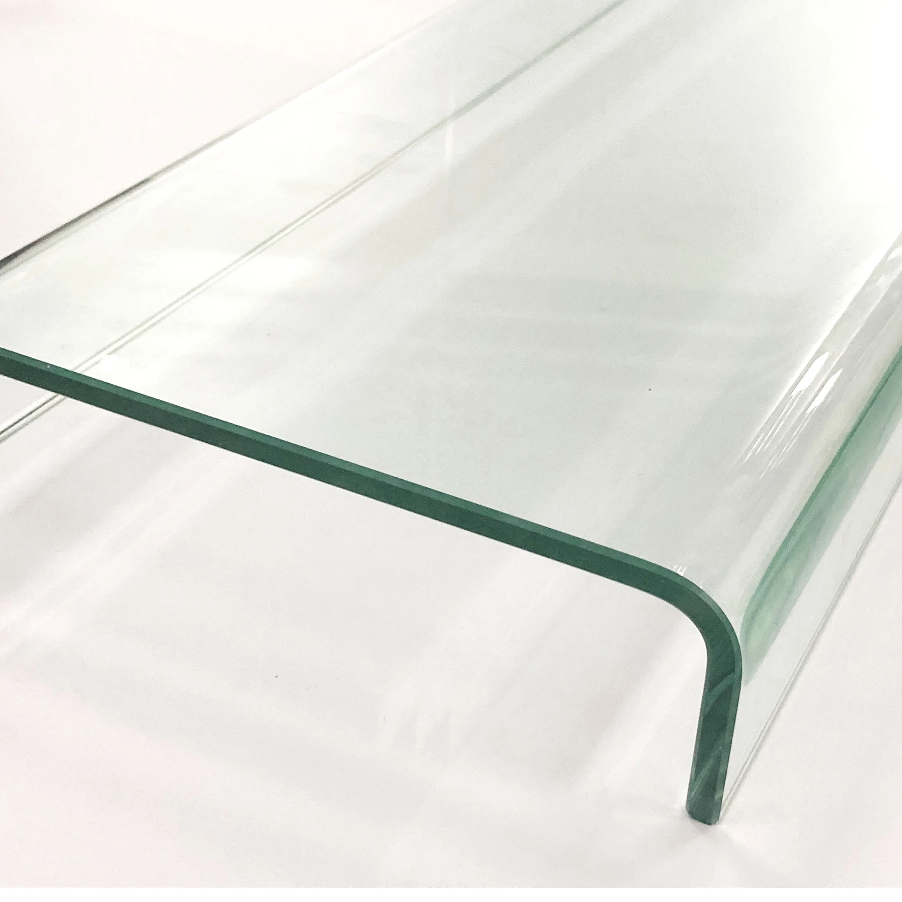 Customized Hot Bending Glass Curved Toughened Glass 10mm 12mm 14mm  For Pot Covers