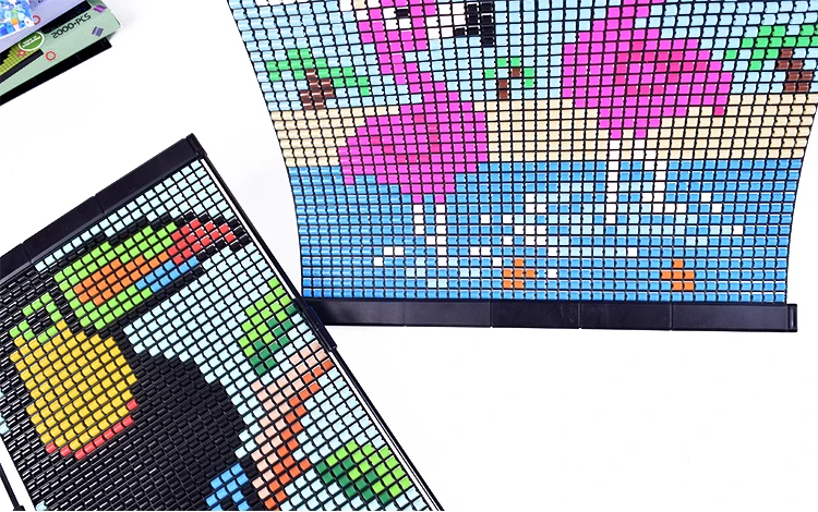 High Quality Diy 5mm Hama Beads Set 14 Color Creative Fusion Bean Manual Kids Ironing Beads Educational Plastic Toys