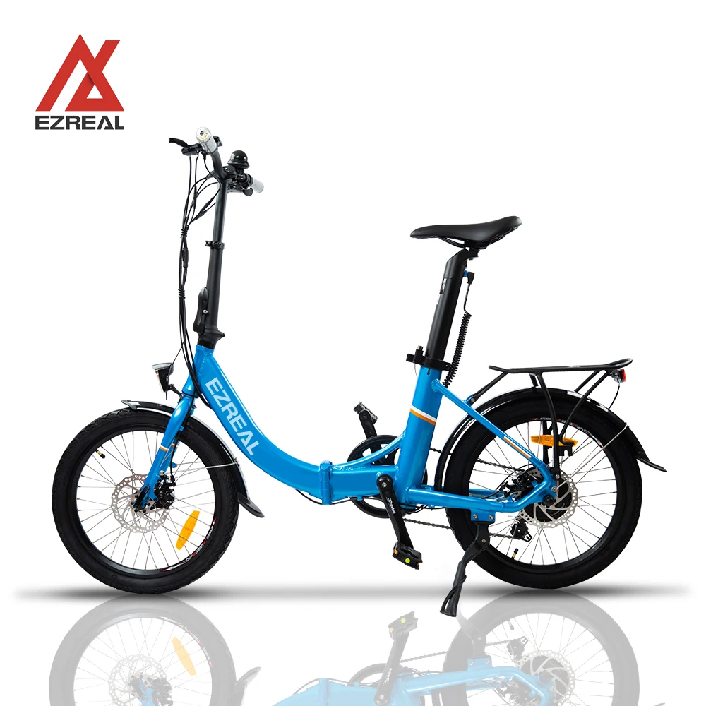 Недорогой складной электрический мини-велосипед EZREAL со скрытой батареей оптом
