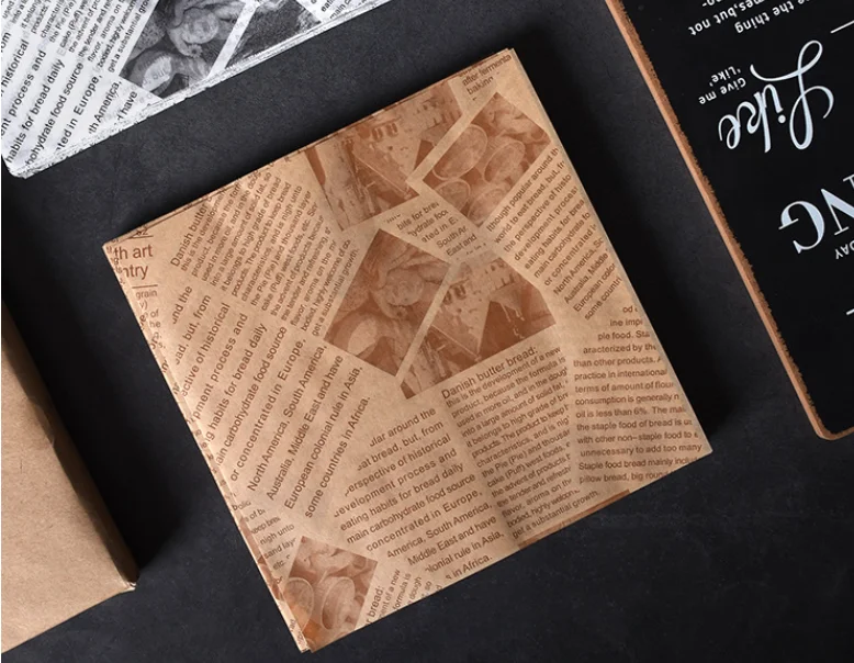  High Quality Unbleached Food Basket Liner Deli Wrapping Paper French Fries