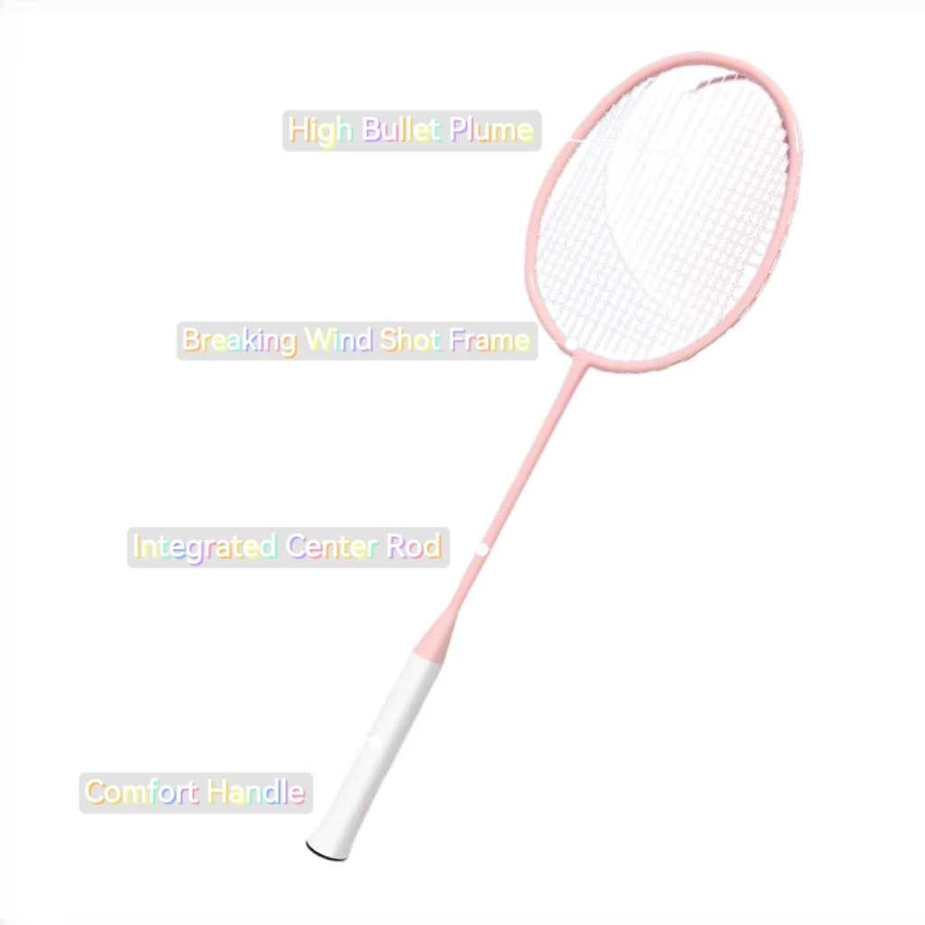 Genuine product recommendation cheap all-carbon ultra-light high-elastic durable and crisp sound shuttlecock badminton racket