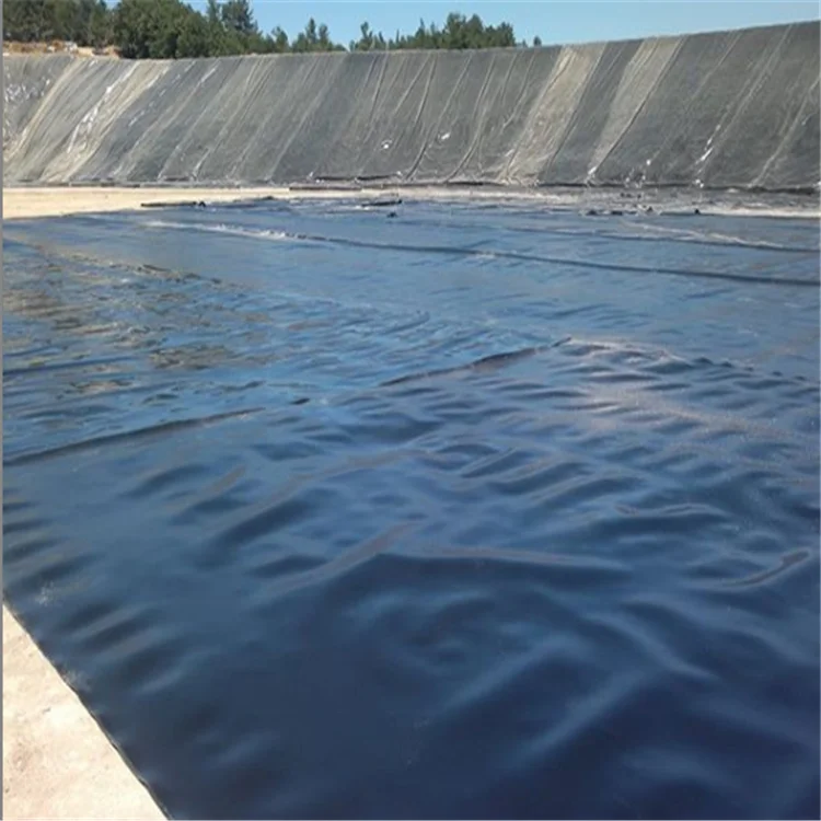 Водонепроницаемый Гладкий геомембран для пруда