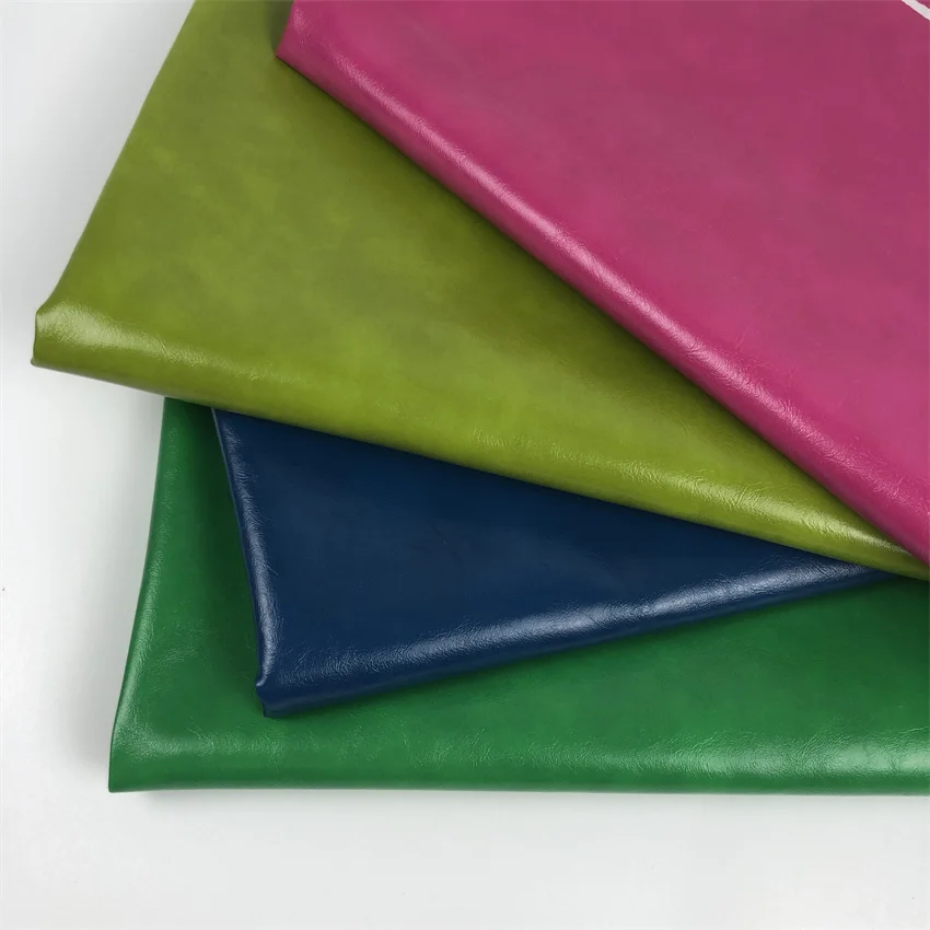 oily surface PVC leather cloth artificial PVC sticker leather for sofa for shoe, sofa, cover and decoration waterproof anti-mild